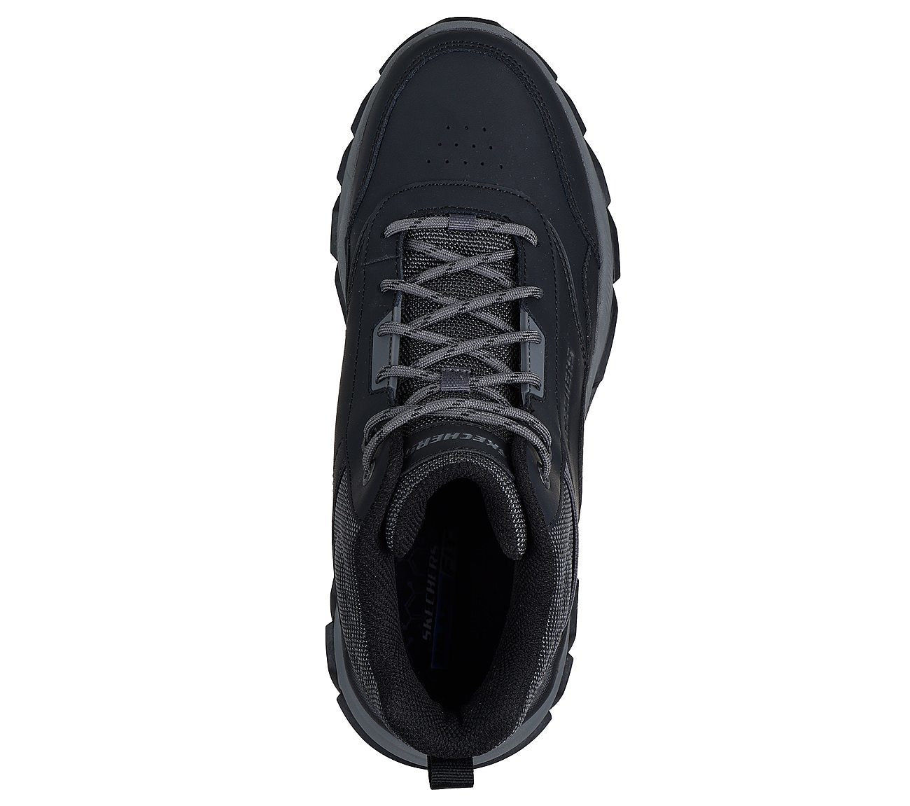 Skechers Μποτακι Ανδρικό - Relaxed Fit: Santoro - Hopkins 205587-BLK Black