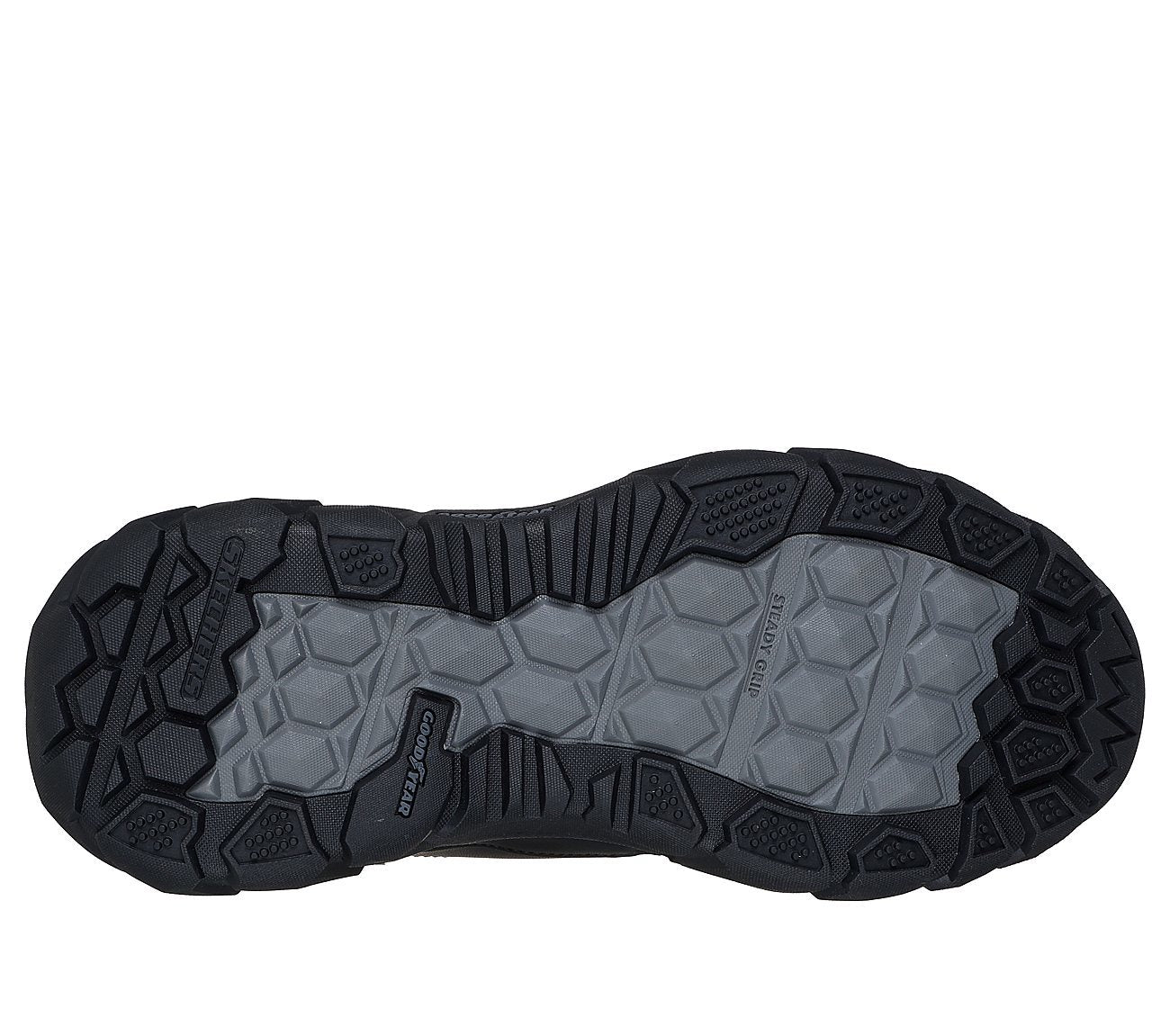 Skechers Μποτακι Ανδρικό - Relaxed Fit: Santoro - Hopkins 205587-BLK Black