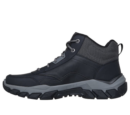 Skechers Μποτακι Ανδρικό - Relaxed Fit: Santoro - Hopkins 205587-BLK Black