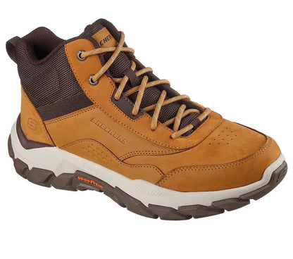 Skechers Μποτακι Ανδρικό - Relaxed Fit: Santoro - Hopkins 205587-WTN NATURAL