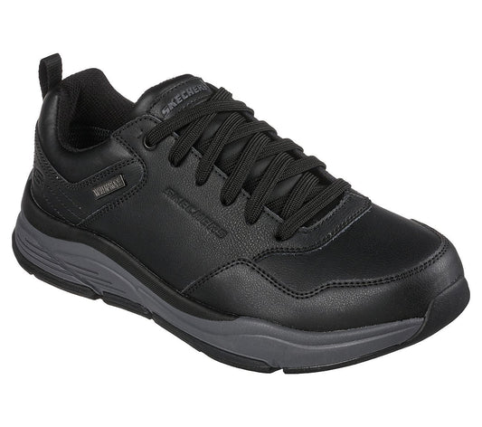 Skechers Παπούτσι Ανδρικό - Relaxed Fit: Benago - Hombre 210021-BKGY - BLACK