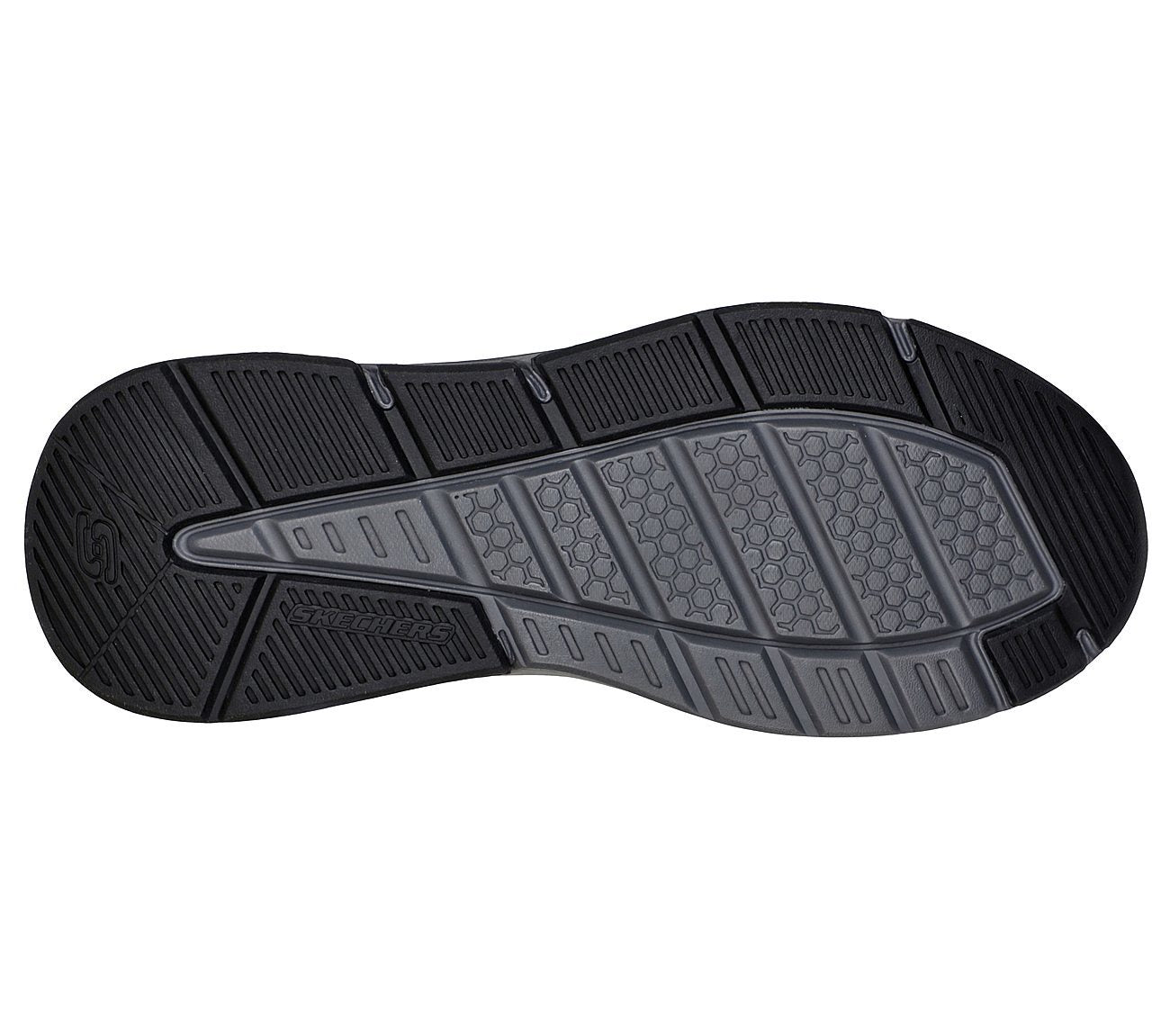 Skechers Παπούτσι Ανδρικό - Relaxed Fit: Benago - Hombre 210021-BKGY - BLACK