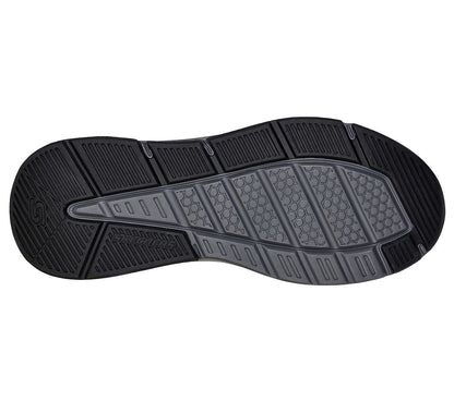 Skechers Παπούτσι Ανδρικό - Relaxed Fit: Benago - Hombre 210021-BKGY - BLACK