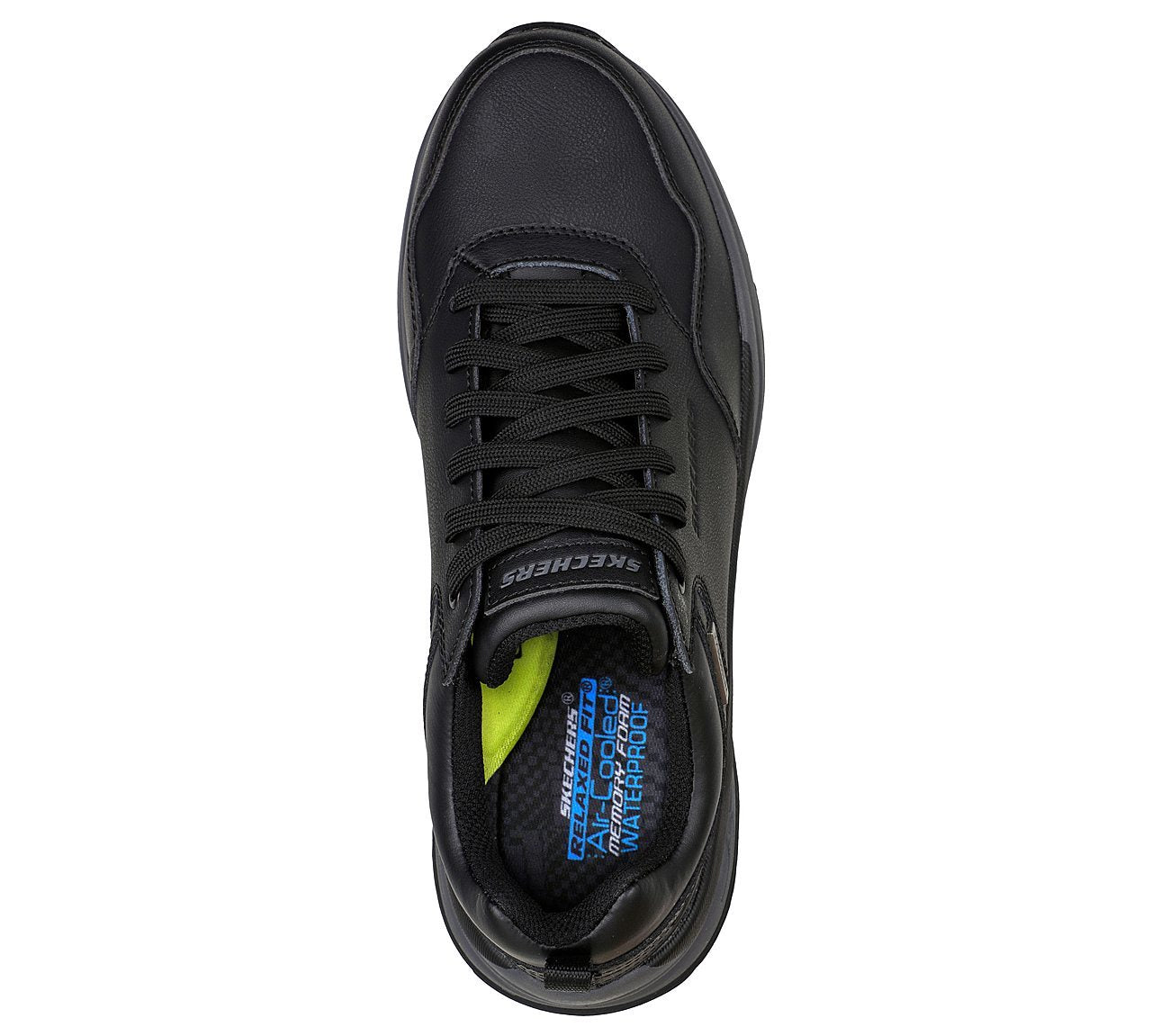 Skechers Παπούτσι Ανδρικό - Relaxed Fit: Benago - Hombre 210021-BKGY - BLACK