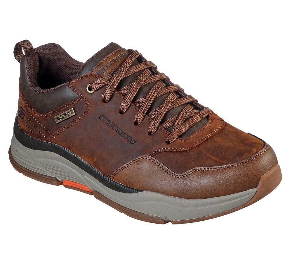 Skechers Παπούτσι Ανδρικό -Relaxed Fit: Benago - Hombre 210021-CDB Brown