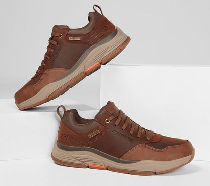 Skechers Παπούτσι Ανδρικό -Relaxed Fit: Benago - Hombre 210021-CDB Brown