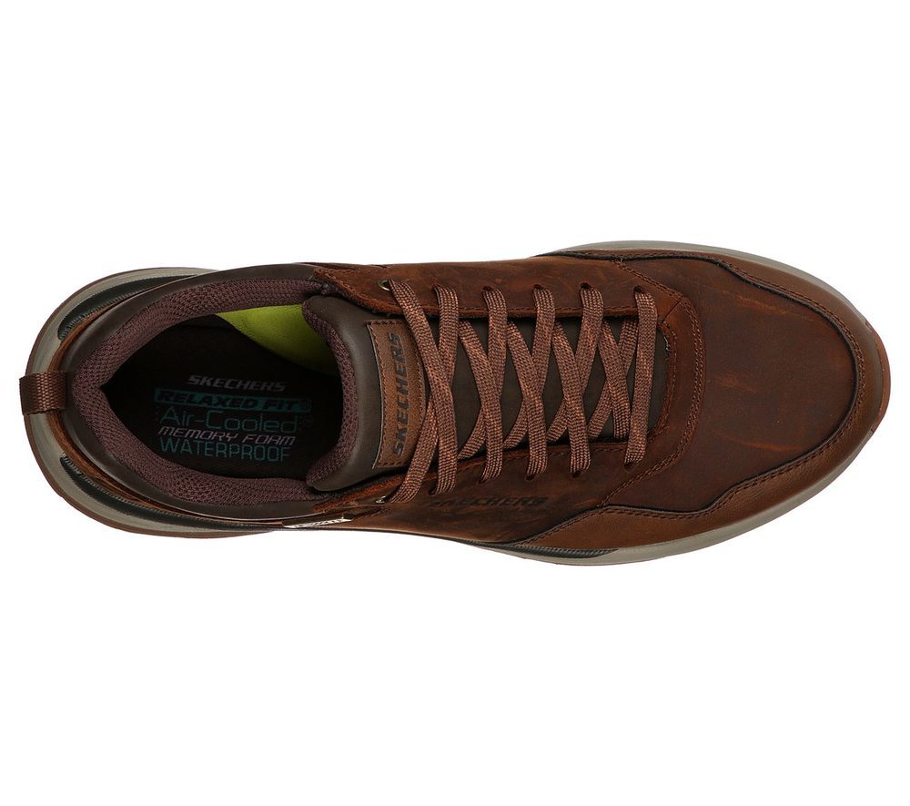 Skechers Παπούτσι Ανδρικό -Relaxed Fit: Benago - Hombre 210021-CDB Brown