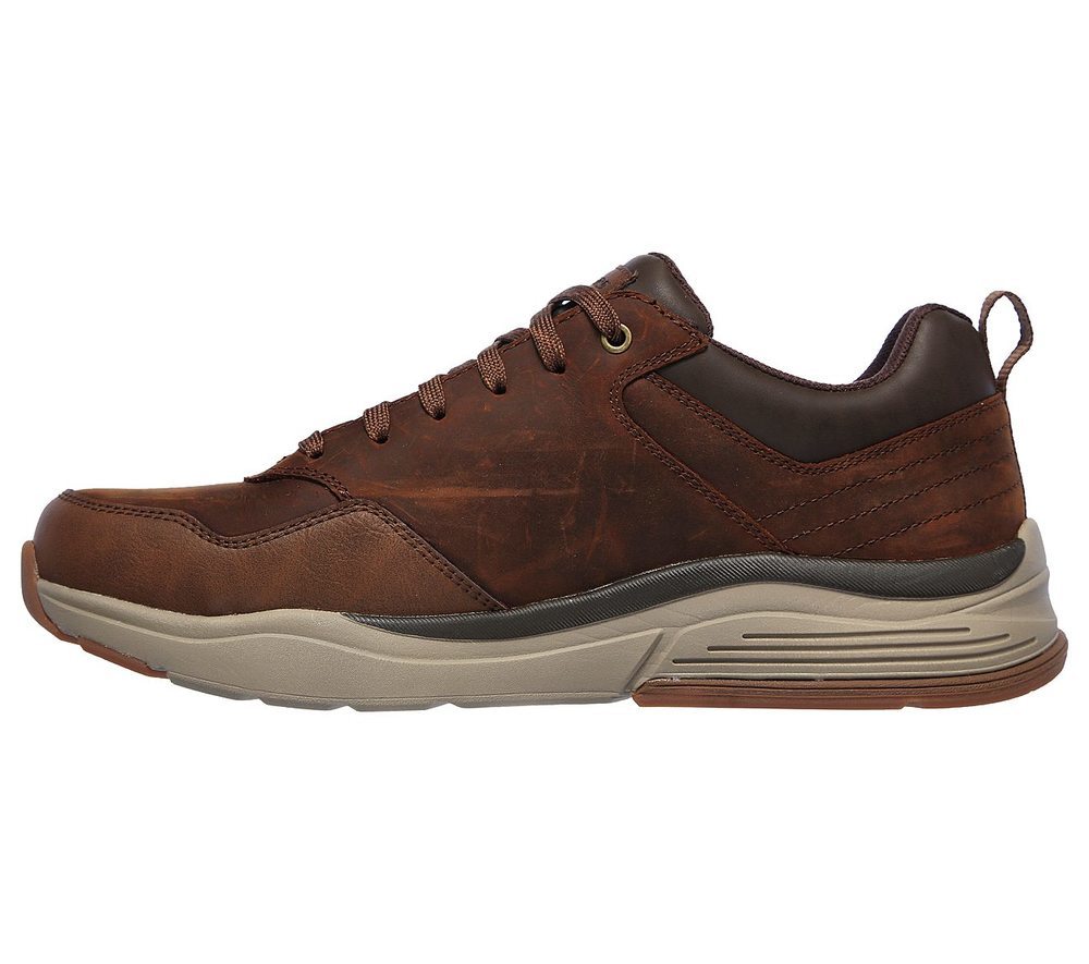 Skechers Παπούτσι Ανδρικό -Relaxed Fit: Benago - Hombre 210021-CDB Brown