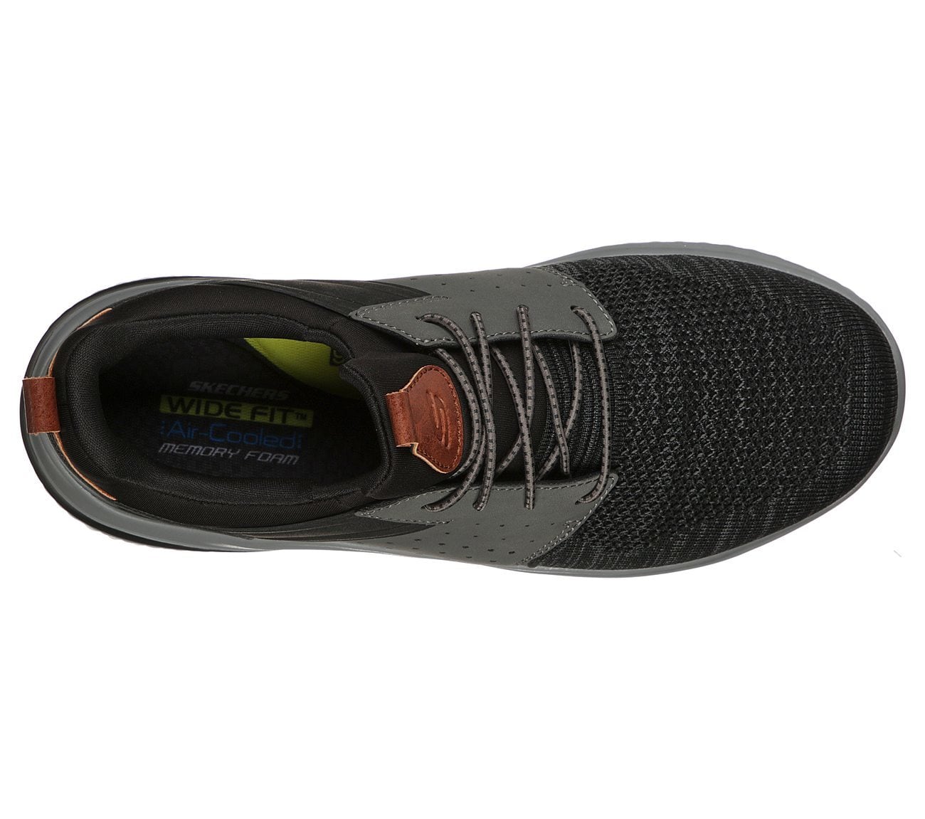 Skechers Παπούτσι Ανδρικό - Delson 3.0 - Cicada 210238-BKGY Black