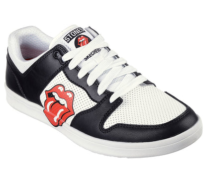 Skechers Παπούτσι Ανδρικό - Rolling Stones: Classic Cup - Euro Lick 210745-BKW - Black