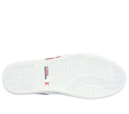 Skechers Παπούτσι Ανδρικό - Rolling Stones: Classic Cup - Euro Lick 210745-BKW - Black