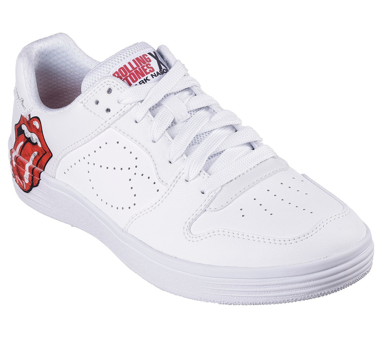 Skechers Παπούτσι Ανδρικό - MN X Rolling Stones: Palmilla - RS Marquee 210748-WHT - White