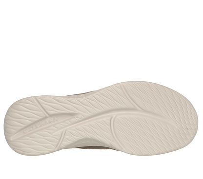 Skechers Παπούτσι Ανδρικό - Relaxed Fit: Slade - Royce 210791-TPE NATURAL