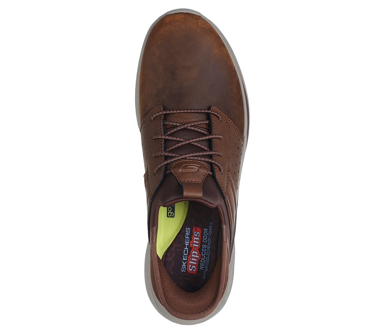 Skechers Παπούτσι Ανδρικό - Slade - Zachary 210828-CDB BROWN