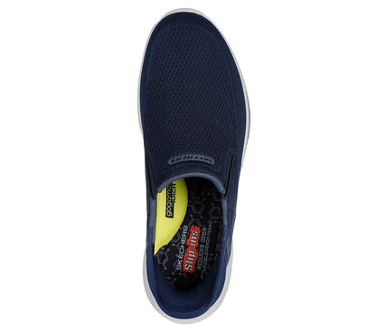 Skechers Παπούτσι Ανδρικό - Relaxed Fit: Slade - Deacon 210887-NVY