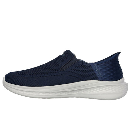 Skechers Παπούτσι Ανδρικό - Relaxed Fit: Slade - Deacon 210887-NVY