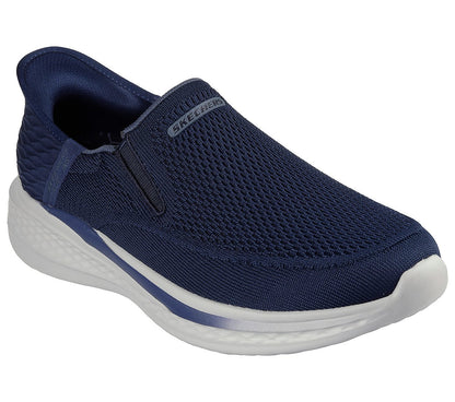 Skechers Παπούτσι Ανδρικό - Relaxed Fit: Slade - Deacon 210887-NVY