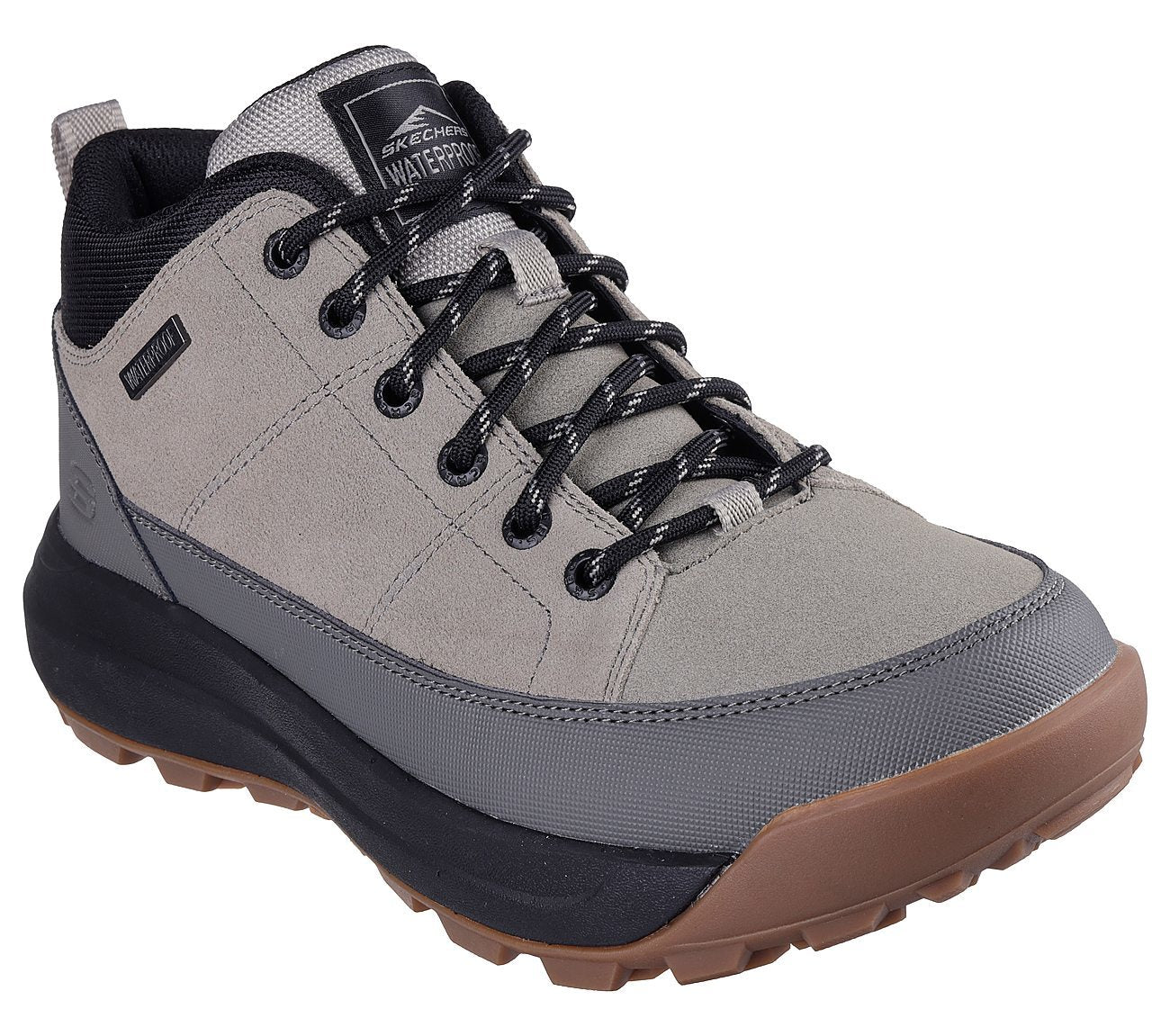 Skechers Μποτάκι Ανδρικό - Cambert - Bruin 210900-CMNT GRAY