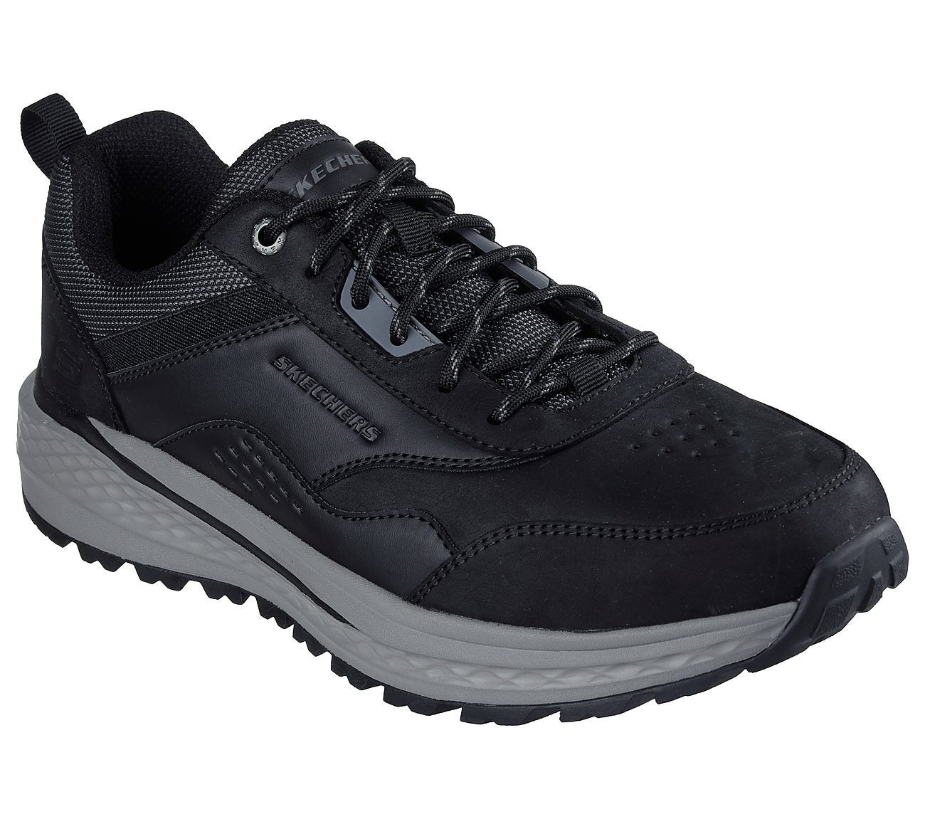 Skechers Παπούτσι Ανδρικό - Relaxed Fit: Slade - Peralto 210925-BLK Black
