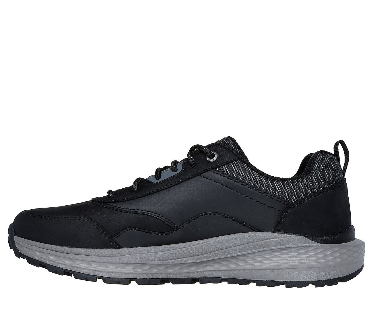 Skechers Παπούτσι Ανδρικό - Relaxed Fit: Slade - Peralto 210925-BLK Black