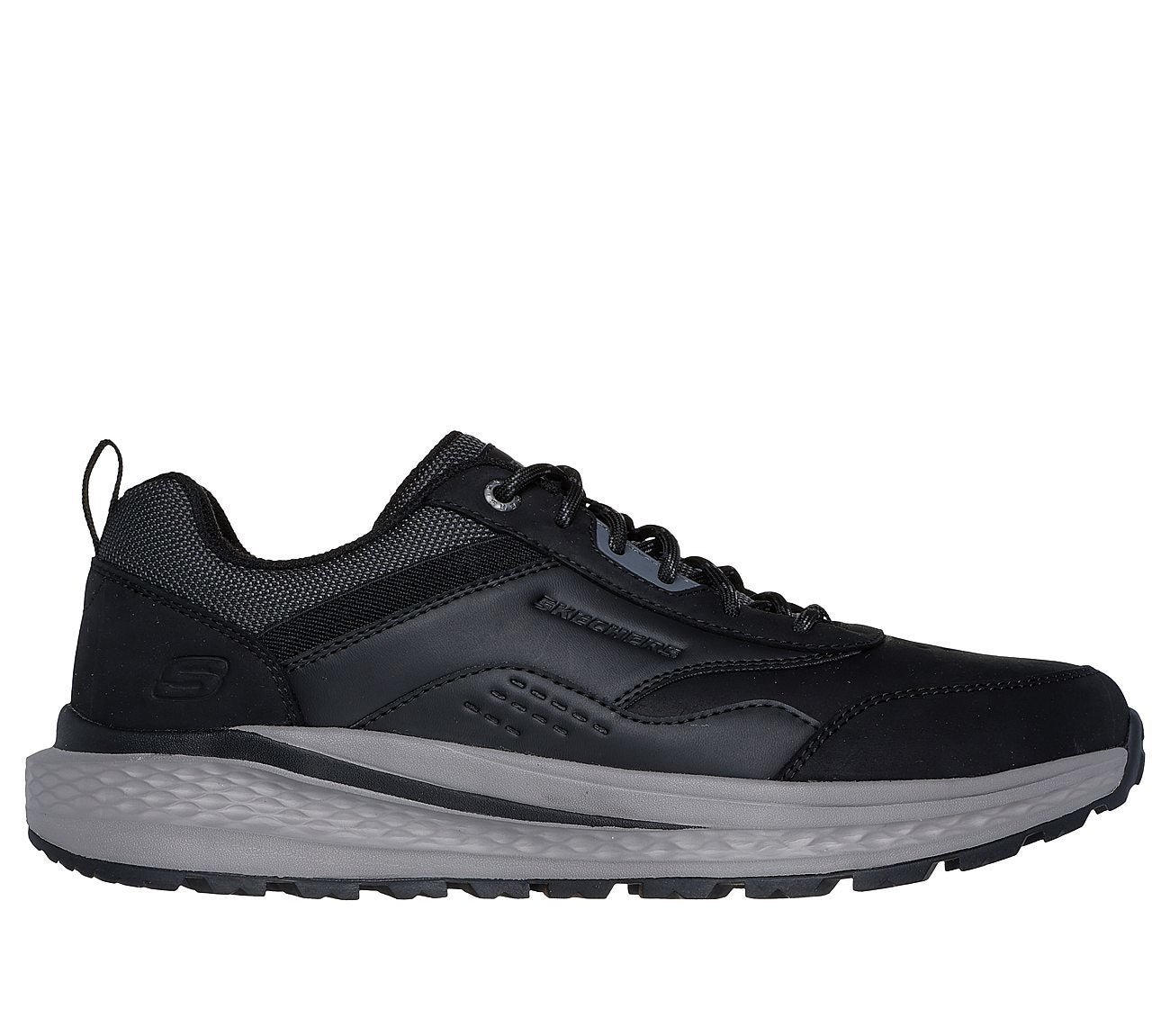 Skechers Παπούτσι Ανδρικό - Relaxed Fit: Slade - Peralto 210925-BLK Black