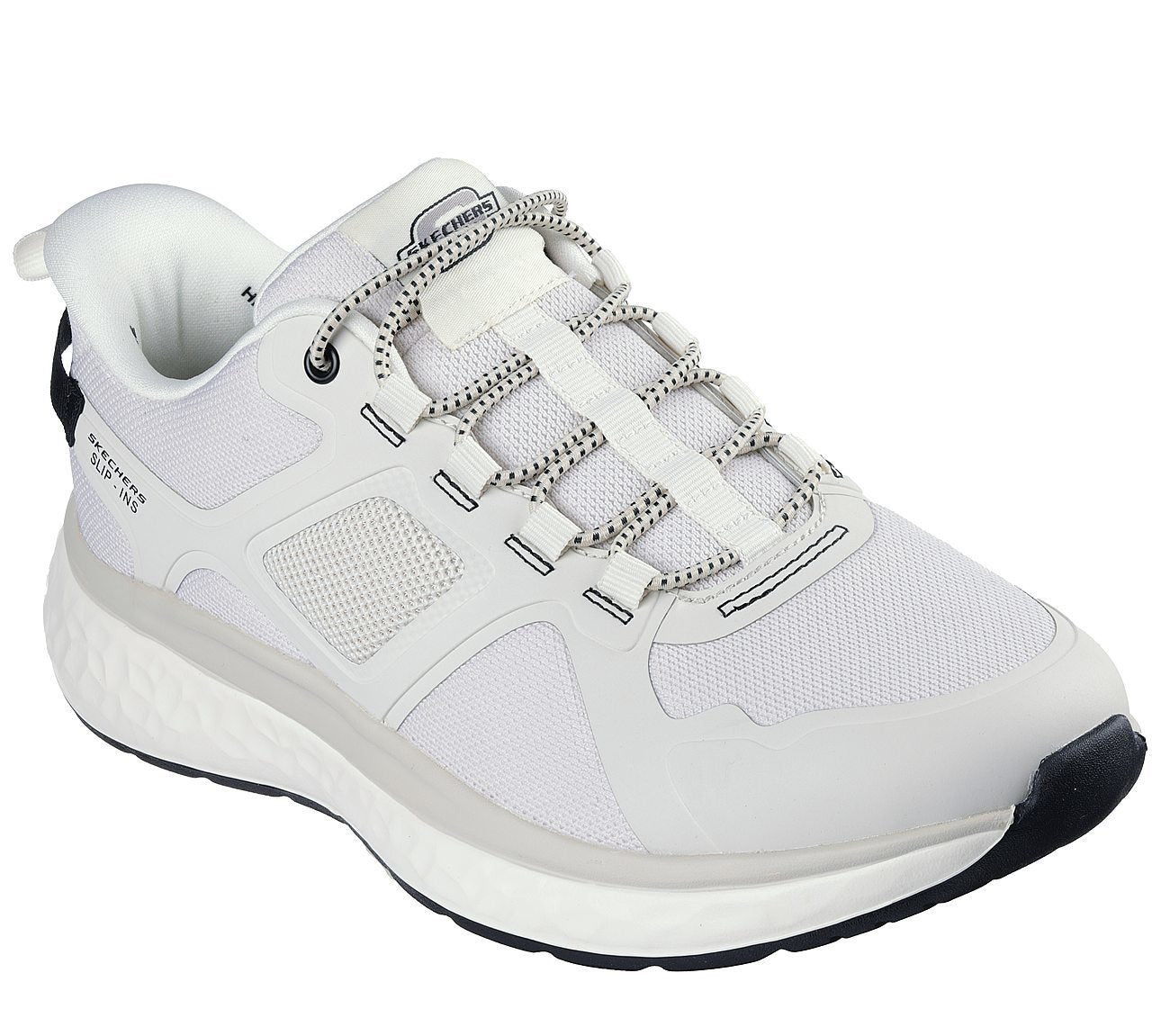Skechers Παπούτσι Ανδρικό - Relaxed Fit: Lancer - Kobain 211005-OFWT WHITE