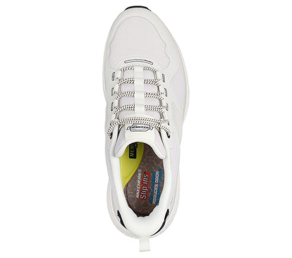 Skechers Παπούτσι Ανδρικό - Relaxed Fit: Lancer - Kobain 211005-OFWT WHITE