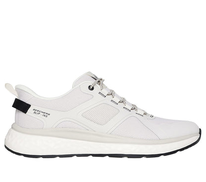 Skechers Παπούτσι Ανδρικό - Relaxed Fit: Lancer - Kobain 211005-OFWT WHITE