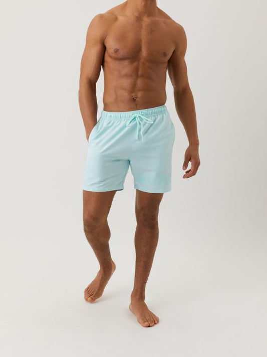 Bjorn Borg Μαγιό Ανδρικό - Sheldon BB Swim Short 1p - Blue Tint