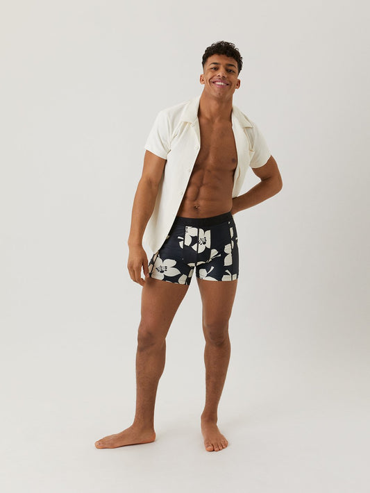 Bjorn Borg Μαγιό ανδρικό  - Steve Swim Short 1p - Floral Black Beauty