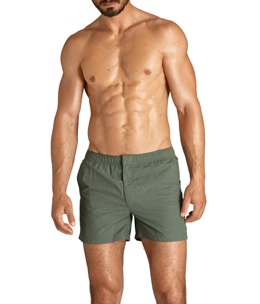 Bjorn Borg Μαγιό Ανδρικό - Staffan Swim Short 1p - Duck Green