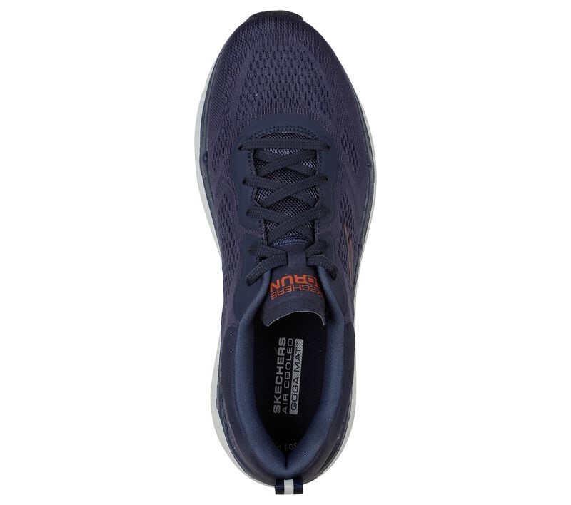 Skechers Παπούτσι Ανδρικό - Men Performance Max Cushioning Premier Shoes - 220068-NVOR Navy/ORAN