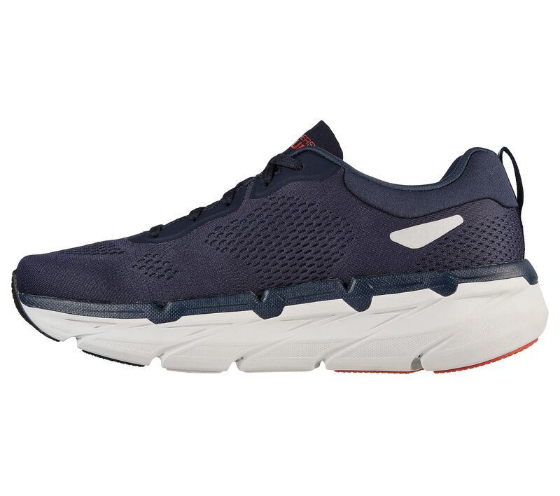 Skechers Παπούτσι Ανδρικό - Men Performance Max Cushioning Premier Shoes - 220068-NVOR Navy/ORAN