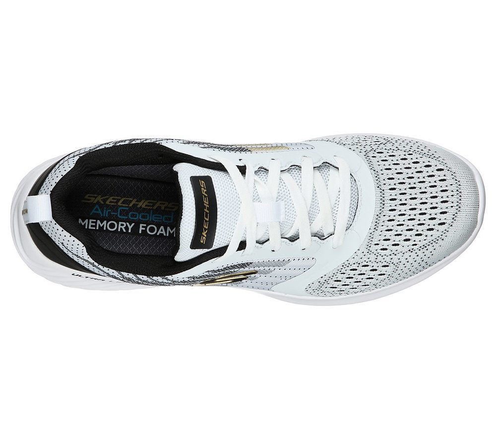 Skechers Παπούτσι Ανδρικό - Bounder - Verkona 232004_WBK White