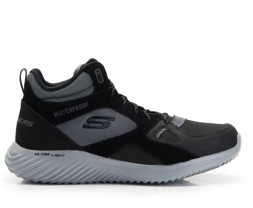 Skechers Μποτάκι Ανδρικό - Bounder - Blast Back - 232280-BKCC