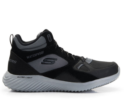 Skechers Μποτάκι Ανδρικό - Bounder - Blast Back - 232280-BKCC