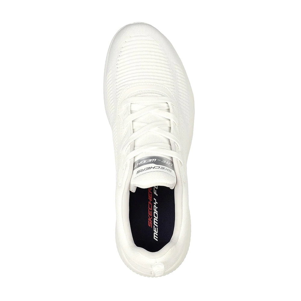 Skechers Παπούτσι Ανδρικό - Squad Sport Mens Shoes - 232290-WHT White
