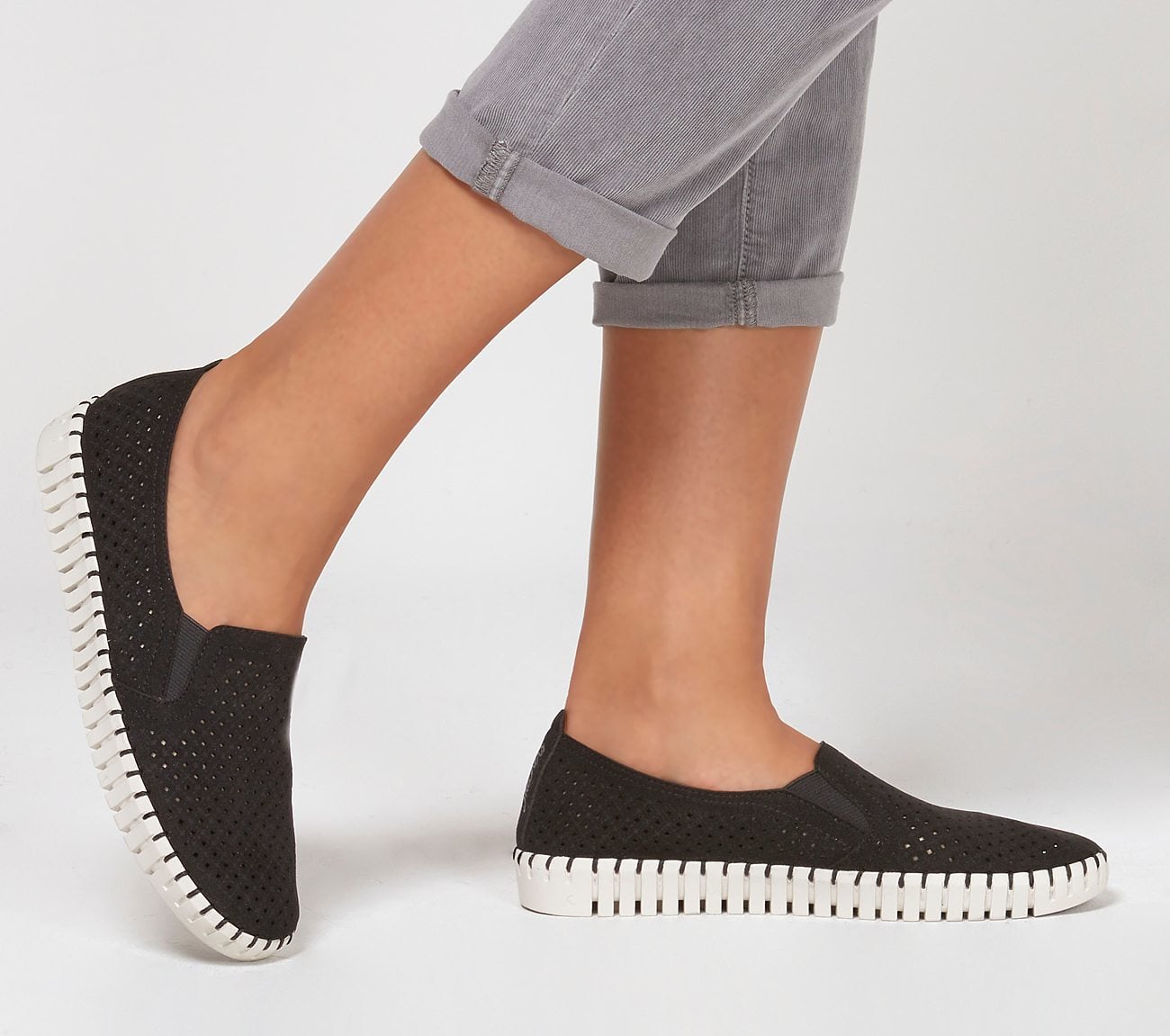 Skechers Παπούτσι Γυναικείο - Sepulveda Blvd - A La Mode 23967-BKW Black