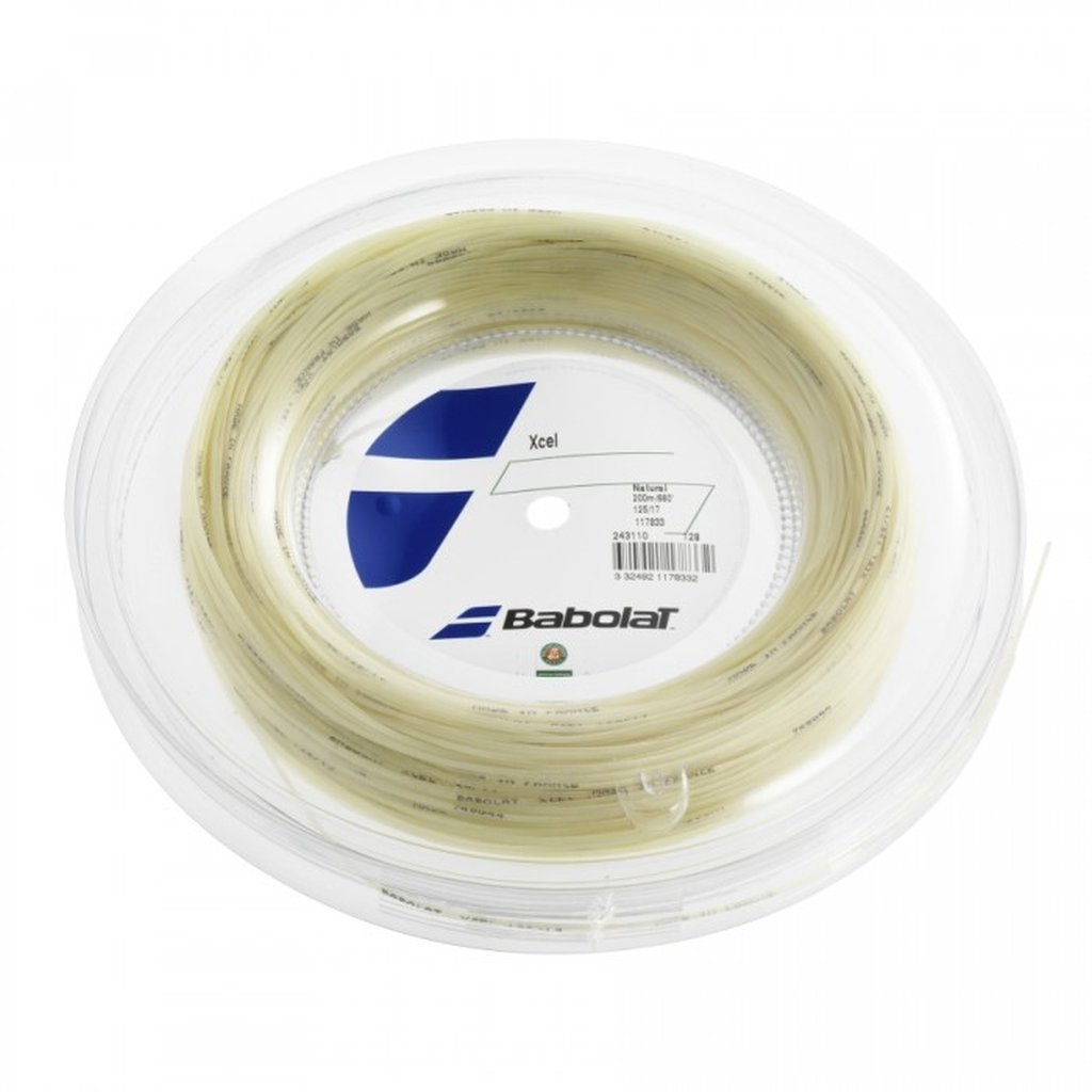 Babolat Χορδη Πλεξίματος Ρακέτας - Xcel 12m - Λευκό - 241110-128