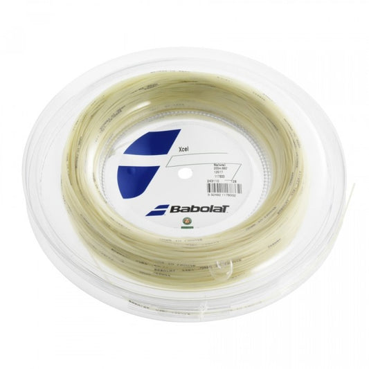 Babolat Χορδη Πλεξίματος Ρακέτας - Xcel 12m - Λευκό - 241110-128