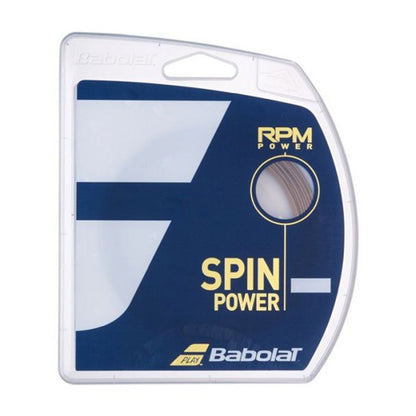 Babolat Χορδή Πλεξίματος Ρακέτας - Rpm Power 12m - Καφέ - 241139-336