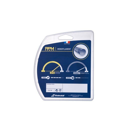Babolat Χορδή Πλεξίματος Ρακέτας - Rpm Power 12m - Καφέ - 241139-336