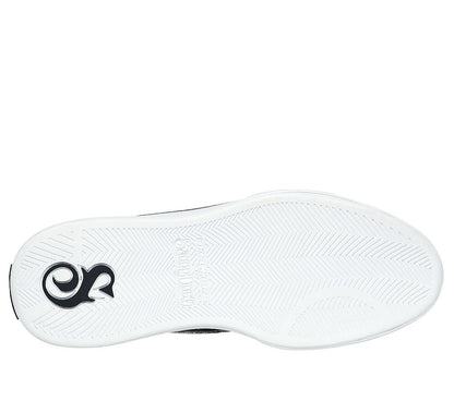 Skechers Παπούτσι Ανδρικό - Premium Leather Slip-Ins Snoop One - Double G 251017-BKW Black