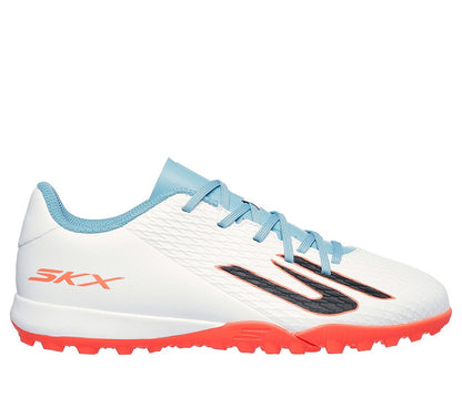 Skechers Παπούτσι Παιδικό Για Ποδόσφαιρο - JR Crib TF - 252184N-WTQP - White