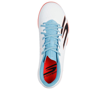 Skechers Παπούτσι Παιδικό Για Ποδόσφαιρο - JR Crib TF - 252184N-WTQP - White