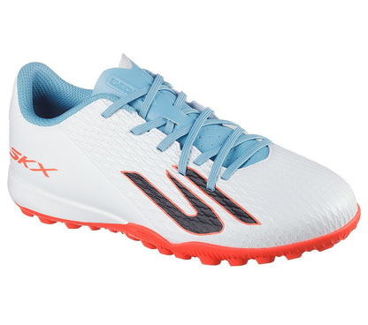 Skechers Παπούτσι Παιδικό Για Ποδόσφαιρο - JR Crib TF - 252184N-WTQP - White