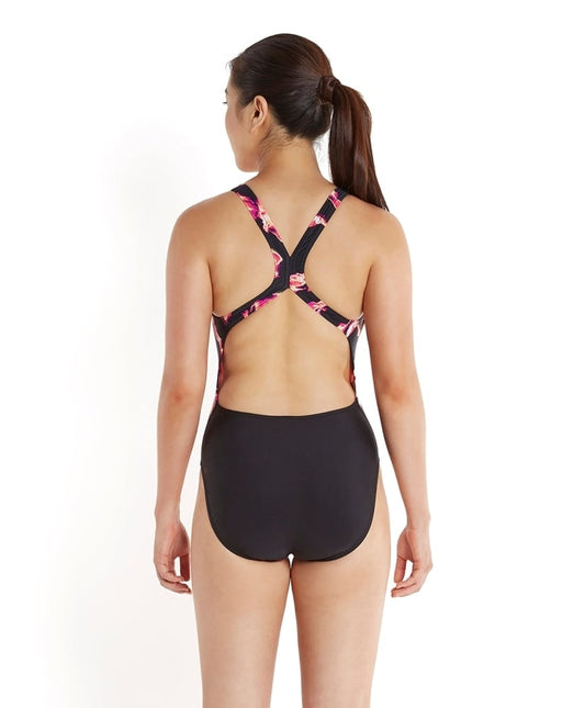 Speedo - Μαγιό Γυναικείο Speedo ALLOVER POWERBACK PRINT 3