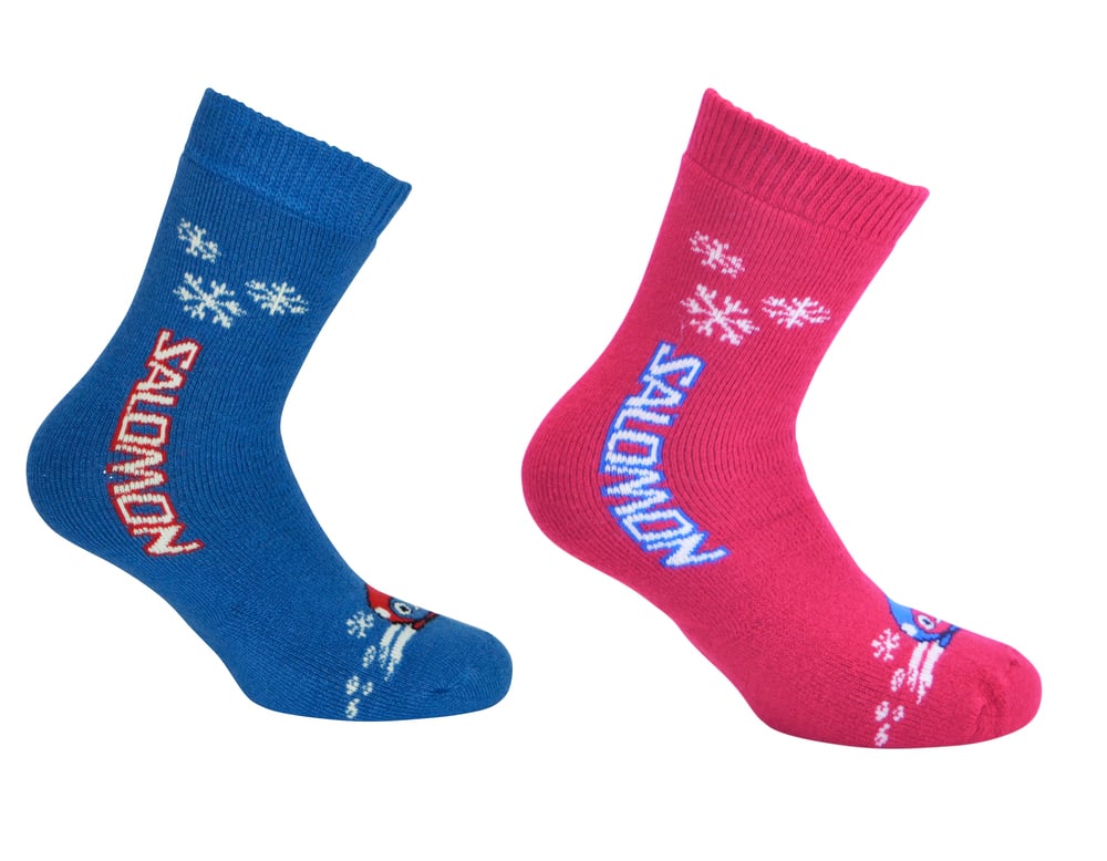 Salomon Κάλτσες Παιδικές ΓΙΑ ΣΚΙ - ΔΥΟ ΖΕΥΓΗ - Performa SKI KIDS 2 Pack sock
