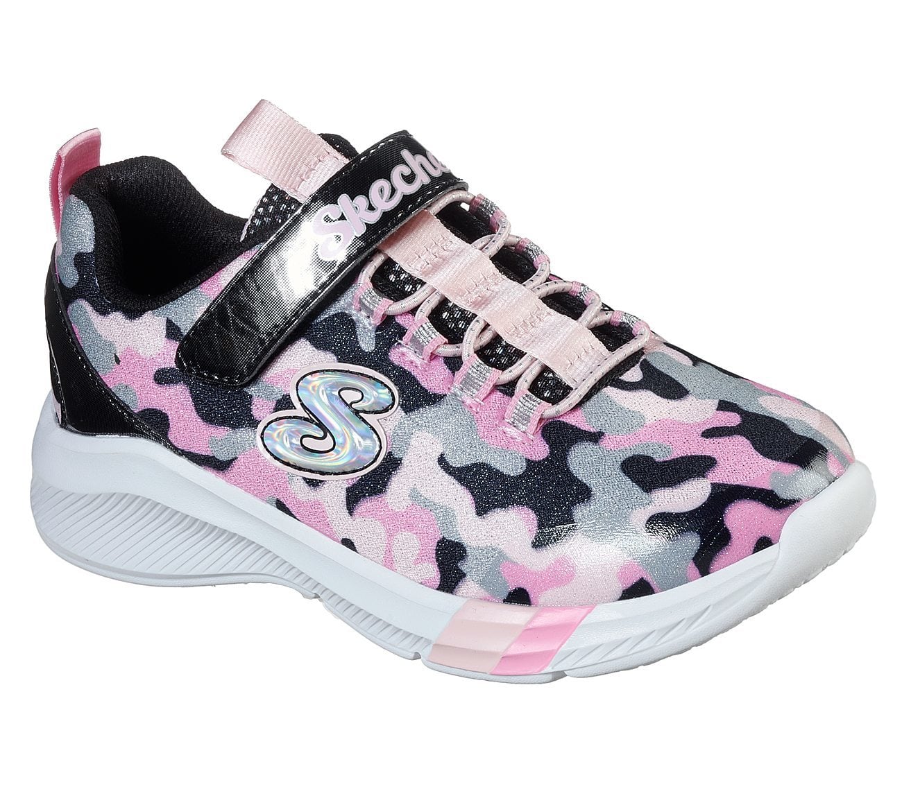 Skechers Παπούτσι Γιά Κορίτσι - Dreamy Lites - Camo Cutie 302025L-PKBK