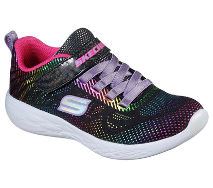 Skechers Παπούτσι Γιά Κορίτσι - Go Run 600 - Shimmer Speed 302031L-BKMT Black